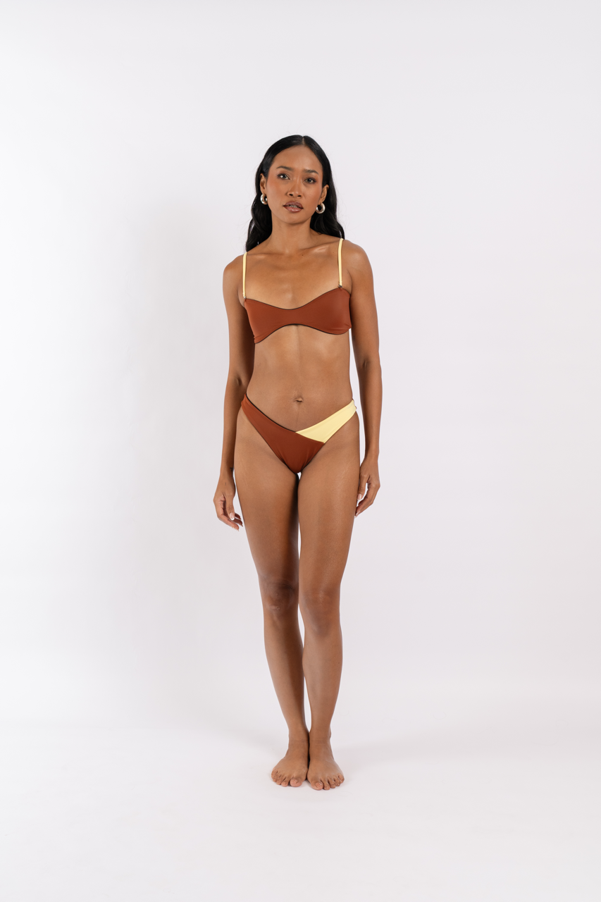 Brown ↔ Black • Butter Yellow Accent