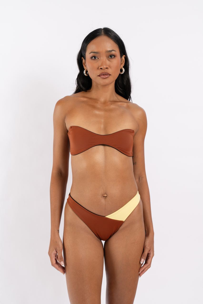 Brown ↔ Black • Butter Yellow Accent